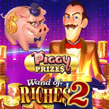 Piggy Prizes Wand of Riches 2 game tile